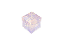 Load image into Gallery viewer, Wholesale Genuine Swarovski 5601 8mm Violet Opal Cube Beads, Choose Package Size - BeadPrism
