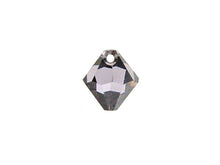 Load image into Gallery viewer, Wholesale Genuine Swarovski 6301 8mm Violet SATIN Bicone Beads, Choose Package Size - BeadPrism