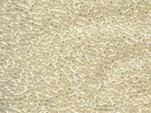 Load image into Gallery viewer, Pack of 50 gram CREAM CRYSTAL AB  Miyuki Delicas 11/0 Seed Beads Wholesale - BeadPrism