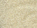 Pack of 50 gram CREAM CRYSTAL AB  Miyuki Delicas 11/0 Seed Beads Wholesale