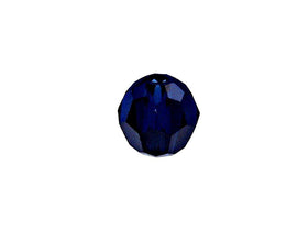Swarovski 5000 Round Crystal Faceted Beads Dark Indigo | 4mm | Small & Wholesale Packs - BeadPrism