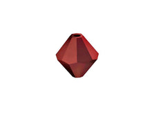 Load image into Gallery viewer, Swarovski Crystal, #5328 Bicone Beads 8mm, Dark Red Coral, Wholesale Packs - BeadPrism