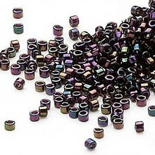 Load image into Gallery viewer, Pack of 50 gram PURPLE IRIS Miyuki Delicas 11/0 Seed Beads Wholesale - BeadPrism