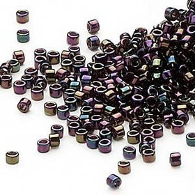 Pack of 50 gram PURPLE IRIS Miyuki Delicas 11/0 Seed Beads Wholesale - BeadPrism