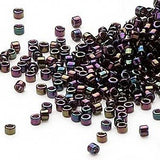 Pack of 50 gram PURPLE IRIS Miyuki Delicas 11/0 Seed Beads Wholesale