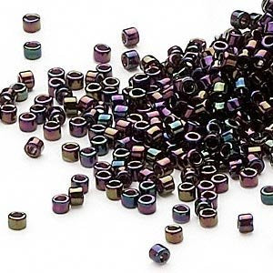 Pack of 50 gram PURPLE IRIS Miyuki Delicas 11/0 Seed Beads Wholesale - BeadPrism