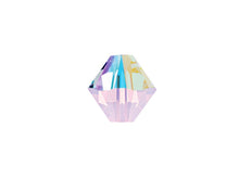 Load image into Gallery viewer, Swarovski Crystal, #5328 Bicone Beads 4mm, Rose Water Opal AB, Wholesale Packs - BeadPrism