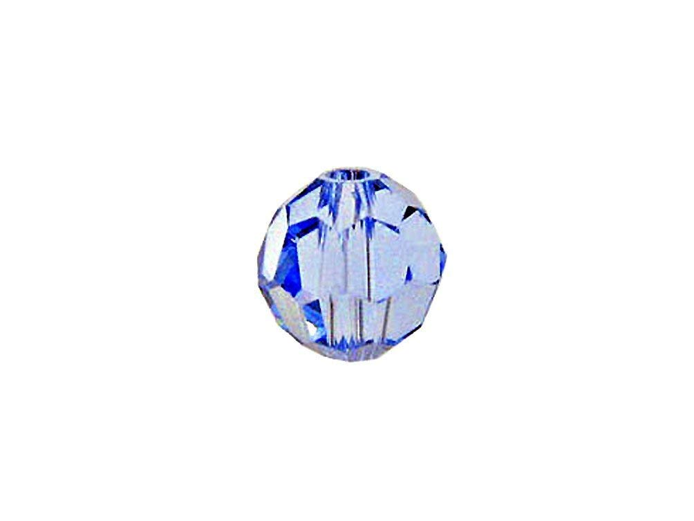 Swarovski 5000 Round Crystal Faceted Beads Light Sapphire | 5mm | Small & Wholesale Packs - BeadPrism