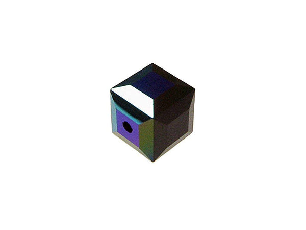 Wholesale Genuine Swarovski 5601 8mm Garnet AB Cube Beads, Choose Package Size - BeadPrism