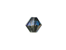 Load image into Gallery viewer, Swarovski Crystal, #5328 Bicone Beads 4mm, Crystal Heliotrope, Wholesale Packs - BeadPrism