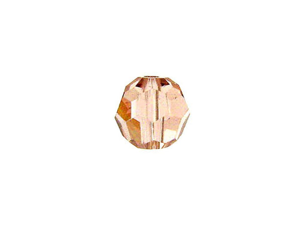 Swarovski 5000 Round Crystal Faceted Beads Vintage Rose | 8mm | Small & Wholesale Packs - BeadPrism