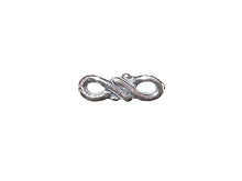 Load image into Gallery viewer, 5 pcs Sterling Silver 8x2.75mm Infinity Link - BeadPrism