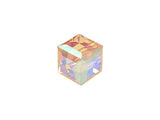 Wholesale Genuine Swarovski 5601 4mm Vintage Rose AB Cube Beads, Choose Package Size