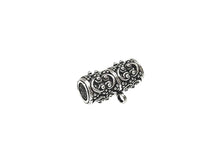 Load image into Gallery viewer, 1 pc Sterling Silver 19mm Bali Style Tube Bail - BeadPrism