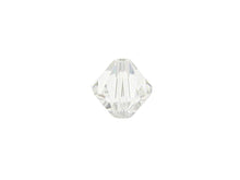 Load image into Gallery viewer, Swarovski Crystal, #5328 Bicone Beads 4mm, Crystal, Wholesale Packs - BeadPrism
