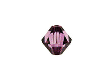 Load image into Gallery viewer, Swarovski Crystal, #5328 Bicone Beads 3mm, Amethyst, Wholesale Packs - BeadPrism