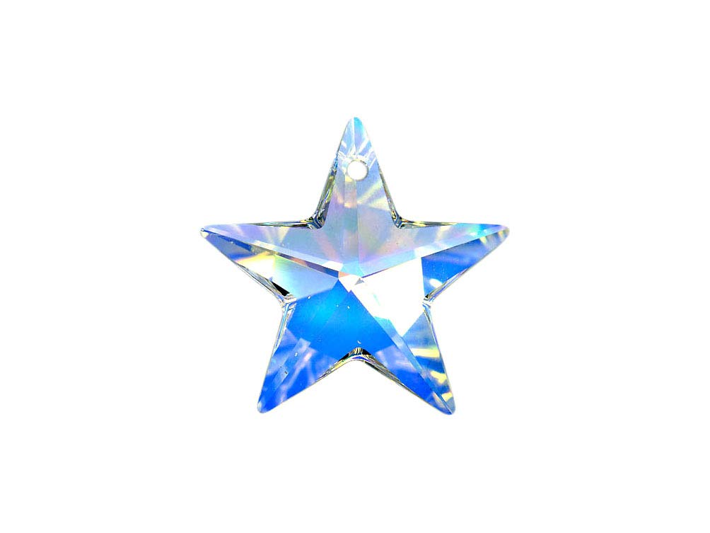 Swarovski Crystal, #6714 Star Pendant 40mm, Crystal AB, Wholesale
