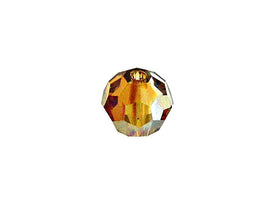 Swarovski 5000 Round Crystal Faceted Beads Crystal Copper | 4mm | Small & Wholesale Packs - BeadPrism