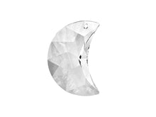 Load image into Gallery viewer, Swarovski Crystal, #6722 Crescent Moon Pendant 16mm, Crystal, Wholesale Packs - BeadPrism