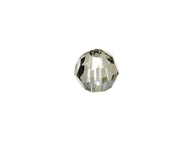 Swarovski 5000 Round Crystal Faceted Beads Crystal SATIN | 6mm | Small & Wholesale Packs - BeadPrism
