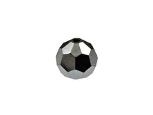 Load image into Gallery viewer, Swarovski 5000 Round Crystal Faceted Beads JET Hematite 2X | 4mm | Small &amp; Wholesale Packs - BeadPrism