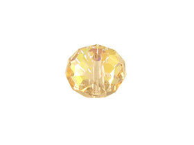 Swarovski 5040 Rondelle Crystal Faceted Beads Silk AB | 6mm | Small & Wholesale Packs - BeadPrism