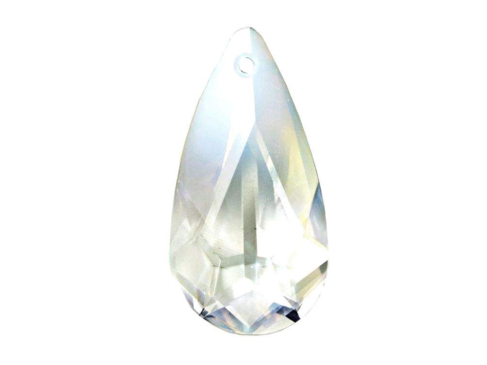 Swarovski Crystal, #6100 Almond Shape Pendant 24mm, Air Opal, Wholesale - BeadPrism