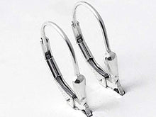 Load image into Gallery viewer, Sterling Silver Anti Tarnish Coating Tear Drop Leverback Earring With Ring, Choose Package Size - BeadPrism