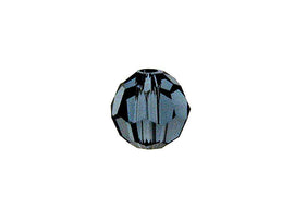 Swarovski 5000 Round Crystal Faceted Beads Montana | 6mm | Small & Wholesale Packs - BeadPrism