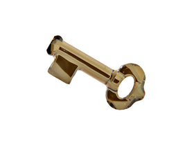 Swarovski Crystal, #6919 Key Pendant 30mm, Crystal Bronze Shade, Wholesale - BeadPrism