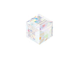 Wholesale Genuine Swarovski 5601 4mm Crystal AB Cube Beads, Choose Package Size