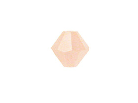 Swarovski Crystal, #5328 Bicone Beads 6mm, Rose Alabaster, Wholesale Packs - BeadPrism