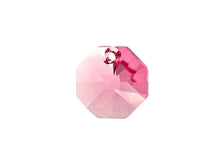 Load image into Gallery viewer, Swarovski Crystal, #6401 Octagon Pendant 12mm, Light Rose, Wholesale Packs - BeadPrism