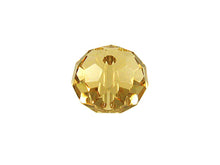 Load image into Gallery viewer, Swarovski 5040 Rondelle Crystal Faceted Beads Light Colorado Topaz | 4mm | Small &amp; Wholesale Packs - BeadPrism
