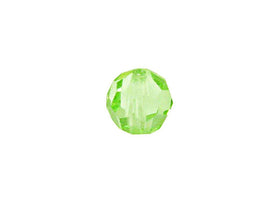 Swarovski 5000 Round Crystal Faceted Beads Chrysolite | 6mm | Small & Wholesale Packs - BeadPrism