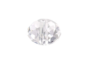 Swarovski 5040 Rondelle Crystal Faceted Beads Crystal | 18mm | Small & Wholesale Packs - BeadPrism