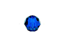 Load image into Gallery viewer, Swarovski 5000 Round Crystal Faceted Beads Capri Blue | 4mm | Small &amp; Wholesale Packs - BeadPrism