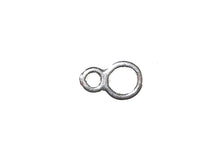 Load image into Gallery viewer, 10 pcs Sterling Silver 8x5-3mm Figure 8 Link - BeadPrism