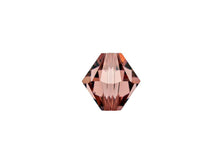 Load image into Gallery viewer, Swarovski Crystal, #5328 Bicone Beads 4mm, Blush Rose, Wholesale Packs - BeadPrism