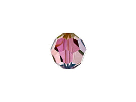 Swarovski 5000 Round Crystal Faceted Beads Crystal Lilac Shadow | 6mm | Small & Wholesale Packs - BeadPrism