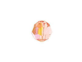 Swarovski 5000 Round Crystal Faceted Beads Light Rose AB | 5mm | Small & Wholesale Packs - BeadPrism