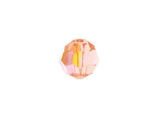 Load image into Gallery viewer, Swarovski 5000 Round Crystal Faceted Beads Light Rose AB | 4mm | Small &amp; Wholesale Packs - BeadPrism
