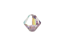 Load image into Gallery viewer, Swarovski Crystal, #5328 Bicone Beads 8mm, Light Amethyst AB, Wholesale Packs - BeadPrism