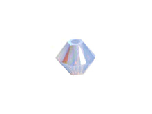 Load image into Gallery viewer, Swarovski Crystal, #5328 Bicone Beads 4mm, Air Blue Opal AB, Wholesale Packs - BeadPrism