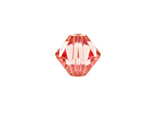 Load image into Gallery viewer, Swarovski Crystal, #5328 Bicone Beads 6mm, Light Rose, Wholesale Packs - BeadPrism