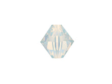 Load image into Gallery viewer, Swarovski Crystal, #5328 Bicone Beads 8mm, White Opal, Wholesale Packs - BeadPrism