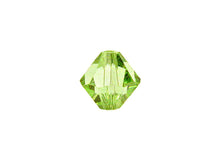 Load image into Gallery viewer, Swarovski Crystal, #5328 Bicone Beads 3mm, Peridot, Wholesale Packs - BeadPrism