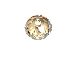 Swarovski 5041 Rondelle Crystal Faceted Beads Crystal Golden Shadow | 18mm | Small & Wholesale Packs - BeadPrism
