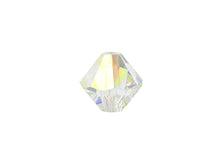 Load image into Gallery viewer, Swarovski Crystal, #5328 Bicone Beads 6mm, Crystal AB, Wholesale Packs - BeadPrism