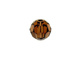 Swarovski 5000 Round Crystal Faceted Beads Smoked Topaz | 10mm | Small & Wholesale Packs - BeadPrism